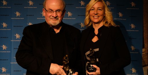Rushdie und Miller mit Freidenkerpreis